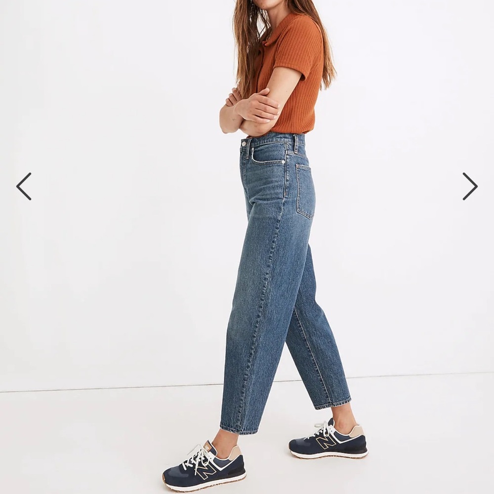 Madewell Balloon Jeans in Corson Wash